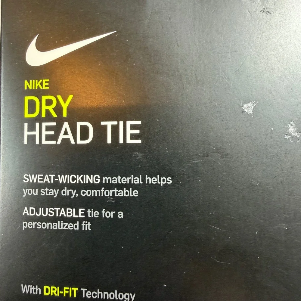 Nike Dri-FIT Head Tie Multi Color Tie Dye Adjustable Sweatband N0002458320OS
